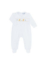 Chicks Pima Cotton Smocked Baby Footie