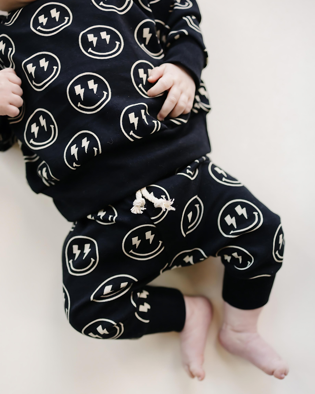 Boys Electric Smiley Jogger Set