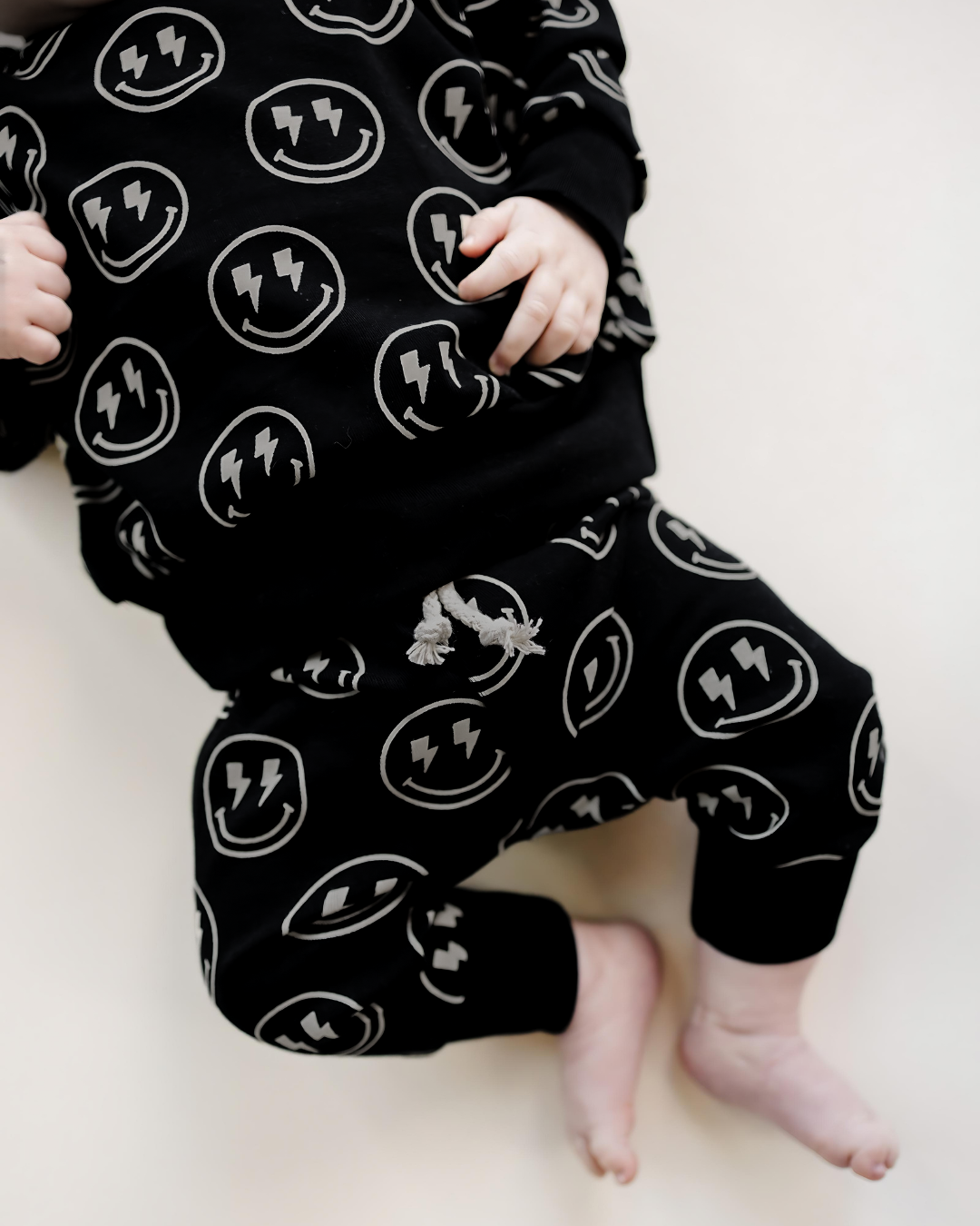 Boys Electric Smiley Jogger Set
