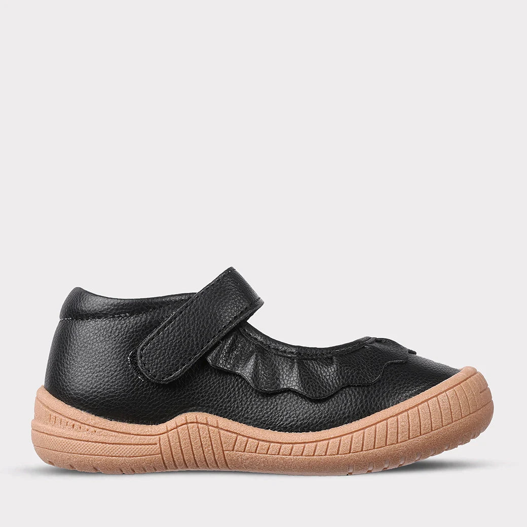 Amina Girls Hook & Loop Mary Jane Shoe