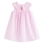 Pink Easter Applique Dress