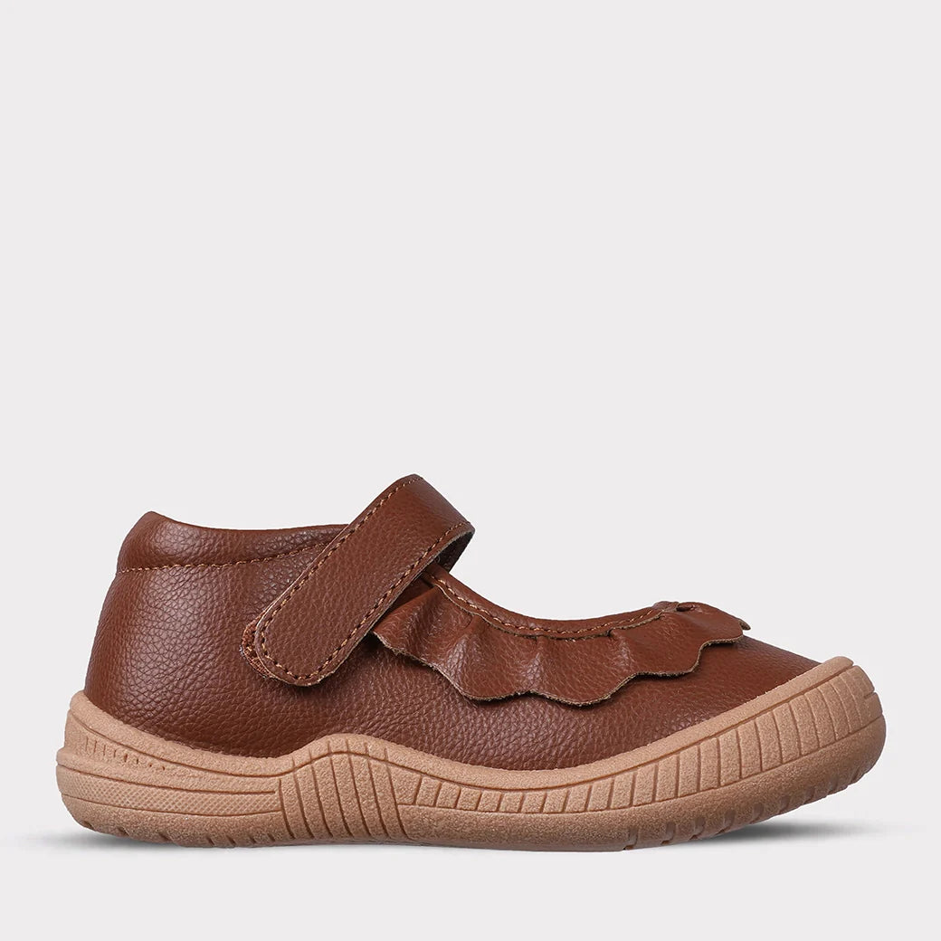 Amina Girls Hook & Loop Mary Jane Shoe