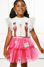 Nutcracker and Ballerina Patched Top