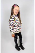 Girls Leopard Jogger Set