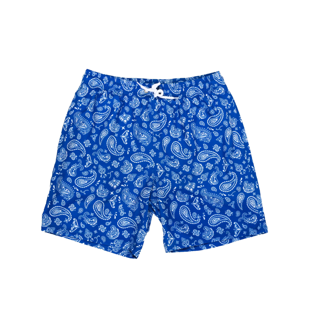 Men's Blue Glory Swim Trunks