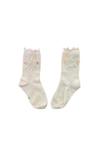 Silver and Gold Gem High Socks