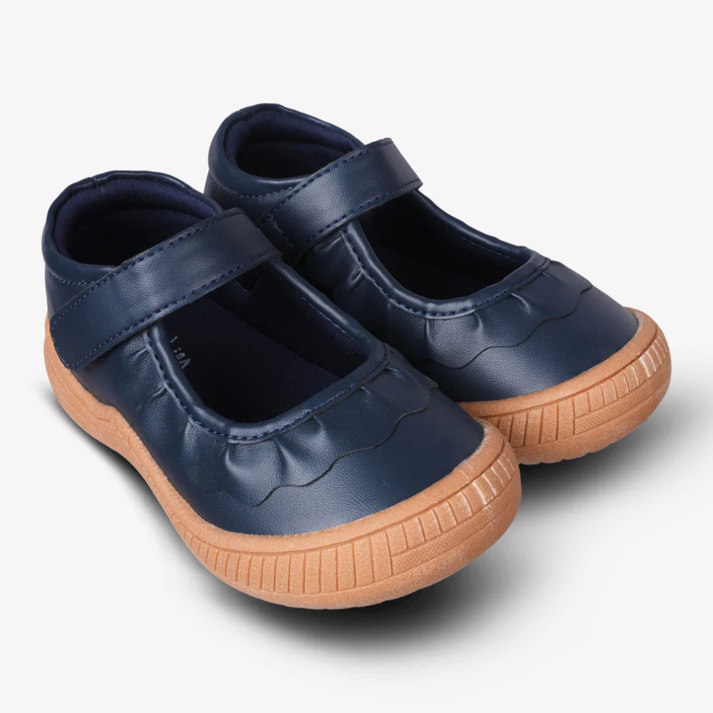 Amina Girls Hook & Loop Mary Jane Shoe