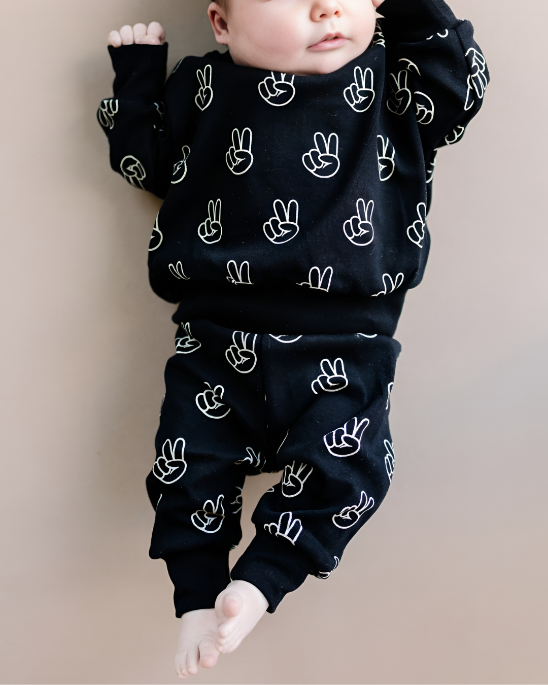 Baby Boy Good Vibes Jogger Set