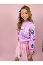 Girls Patched Easter Tulle Skirt