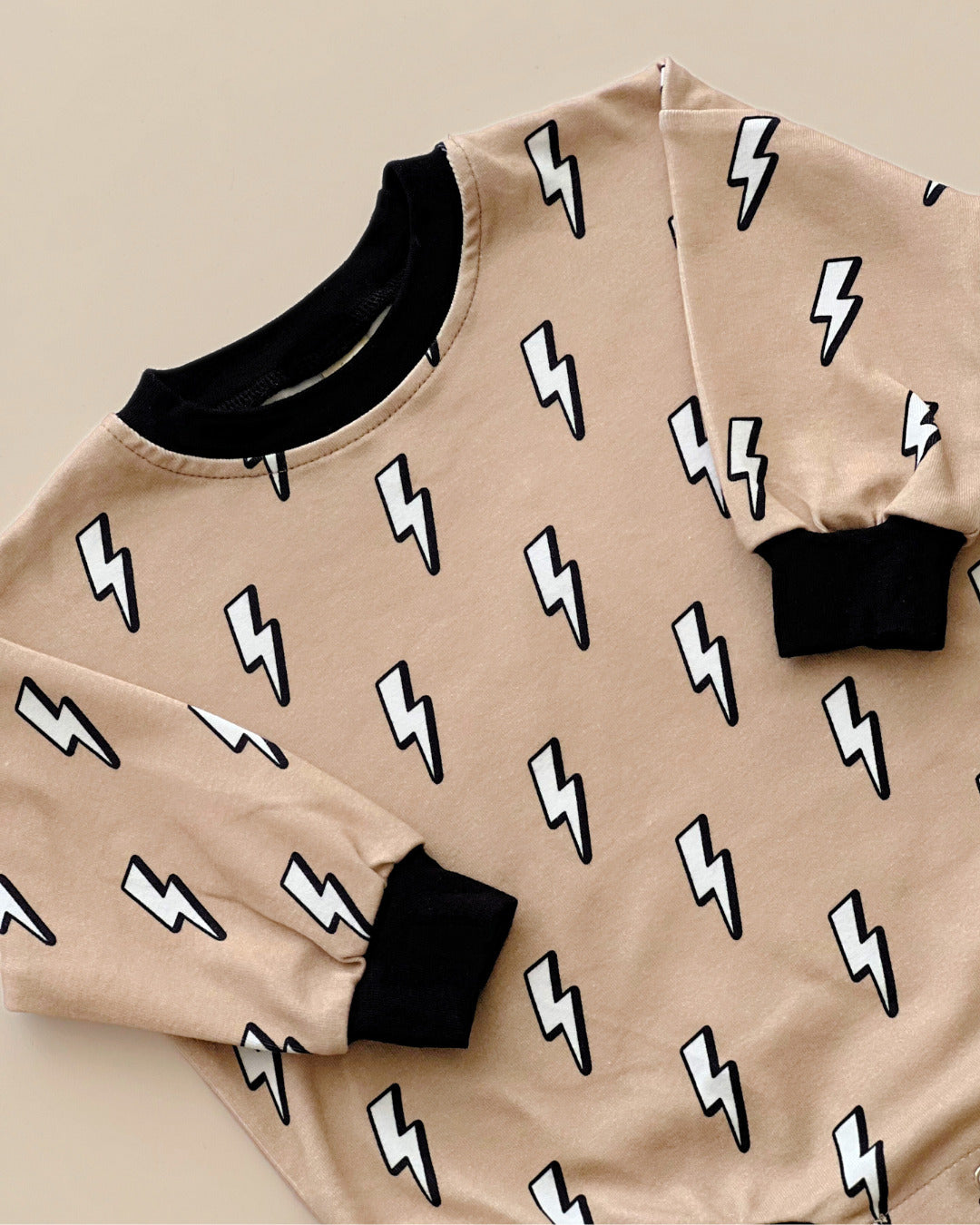 Baby Boy Lightning Bolt Bubble Romper | Lightning Bolt