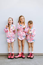 Girls Satin Bow Jacket