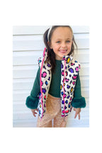 Girls Leopard Print Bubble Vest