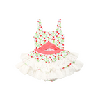 Girls Paradise Castle One Piece Swimsuit