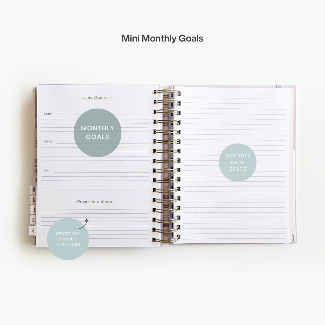 Catholic Academic Liturgical Planner – Mini Layout (July 2025–2026)