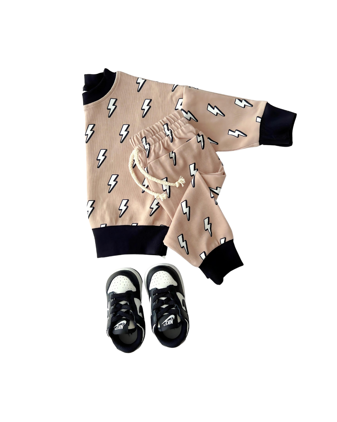 Baby Boy Lightning Bolt Jogger Set