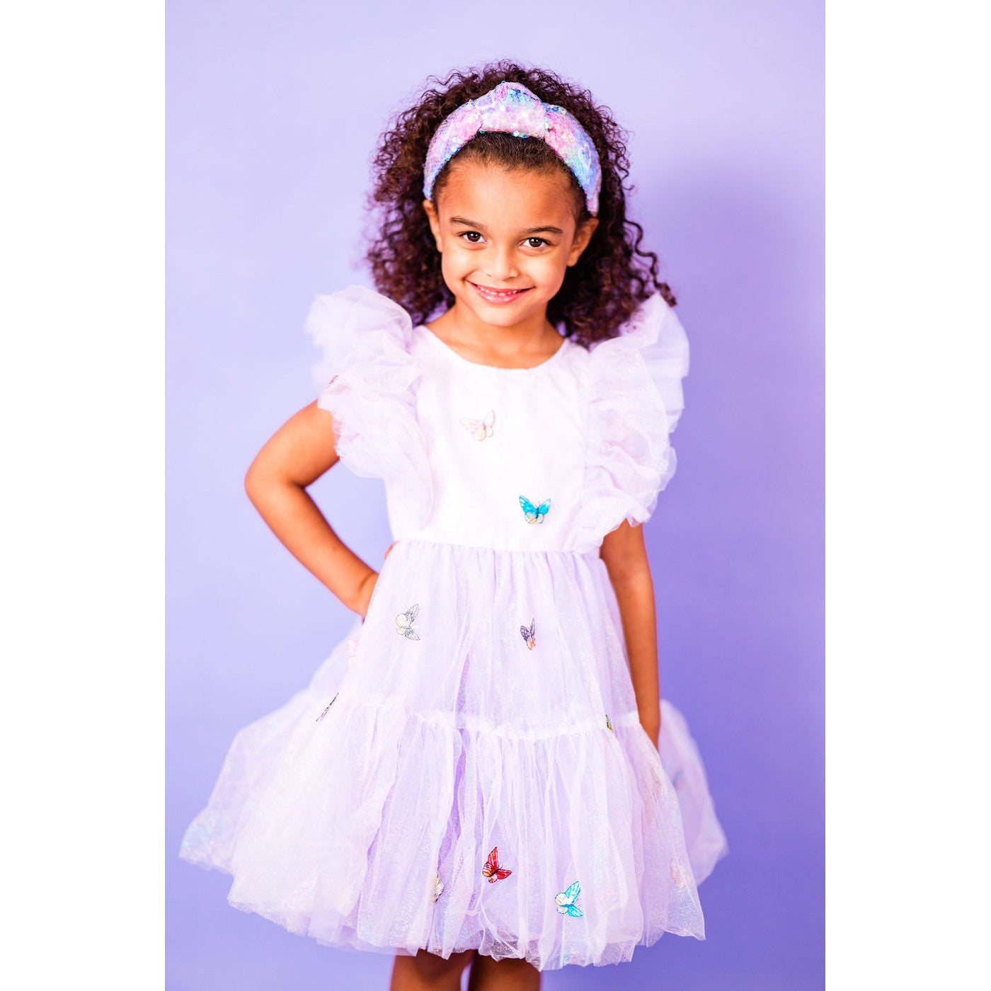 Girls Enchanted Butterfly Dress