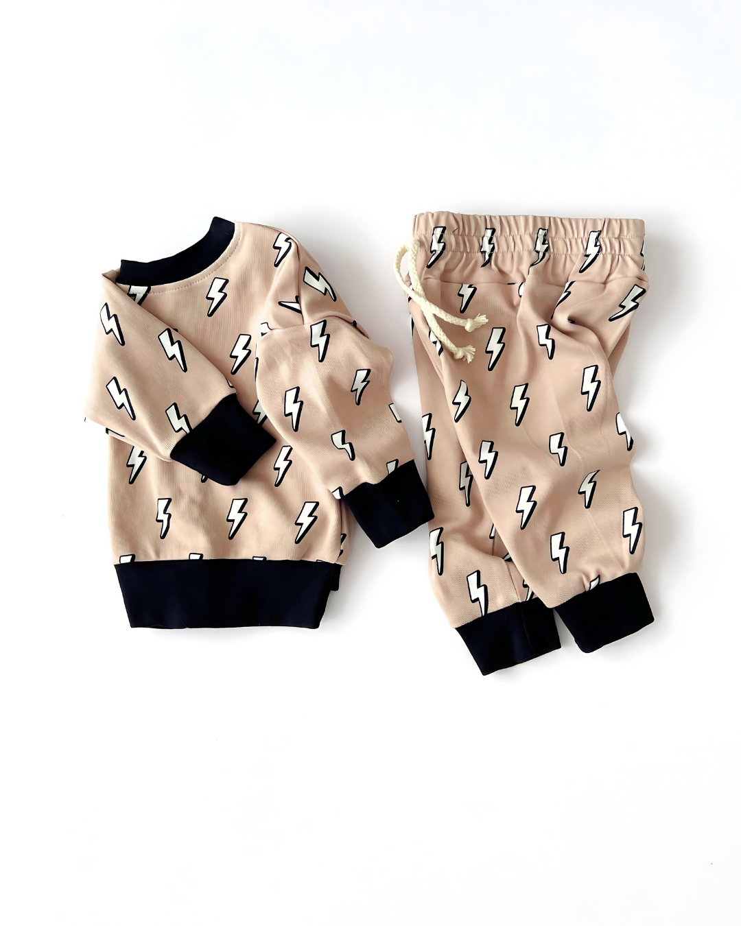 Baby Boy Lightning Bolt Jogger Set