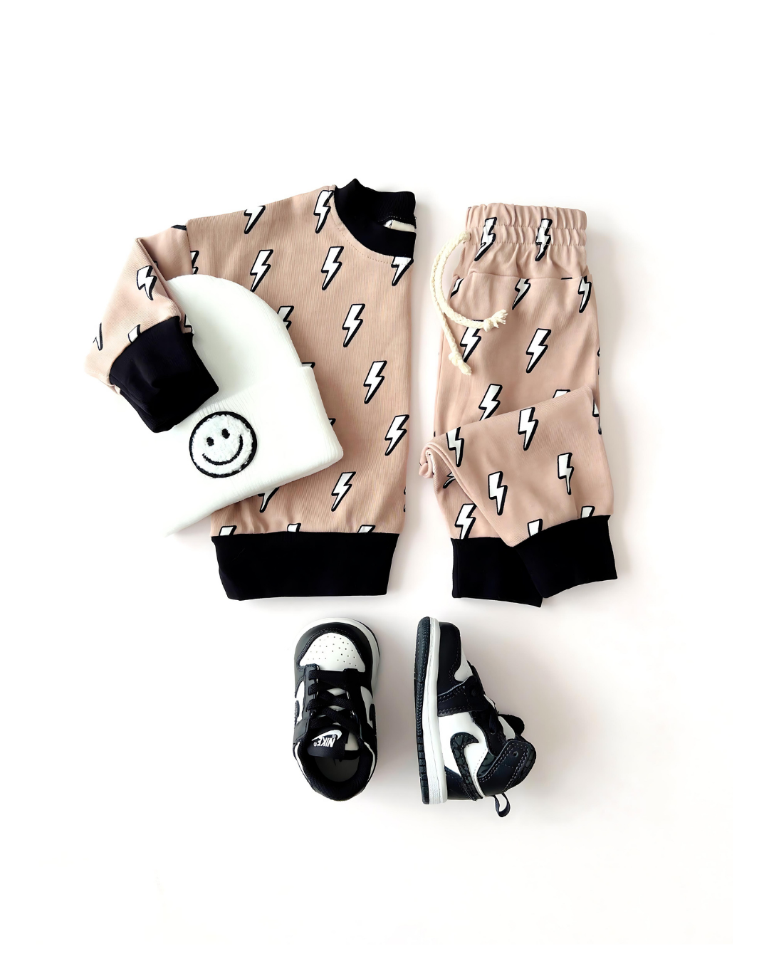 Baby Boy Lightning Bolt Jogger Set