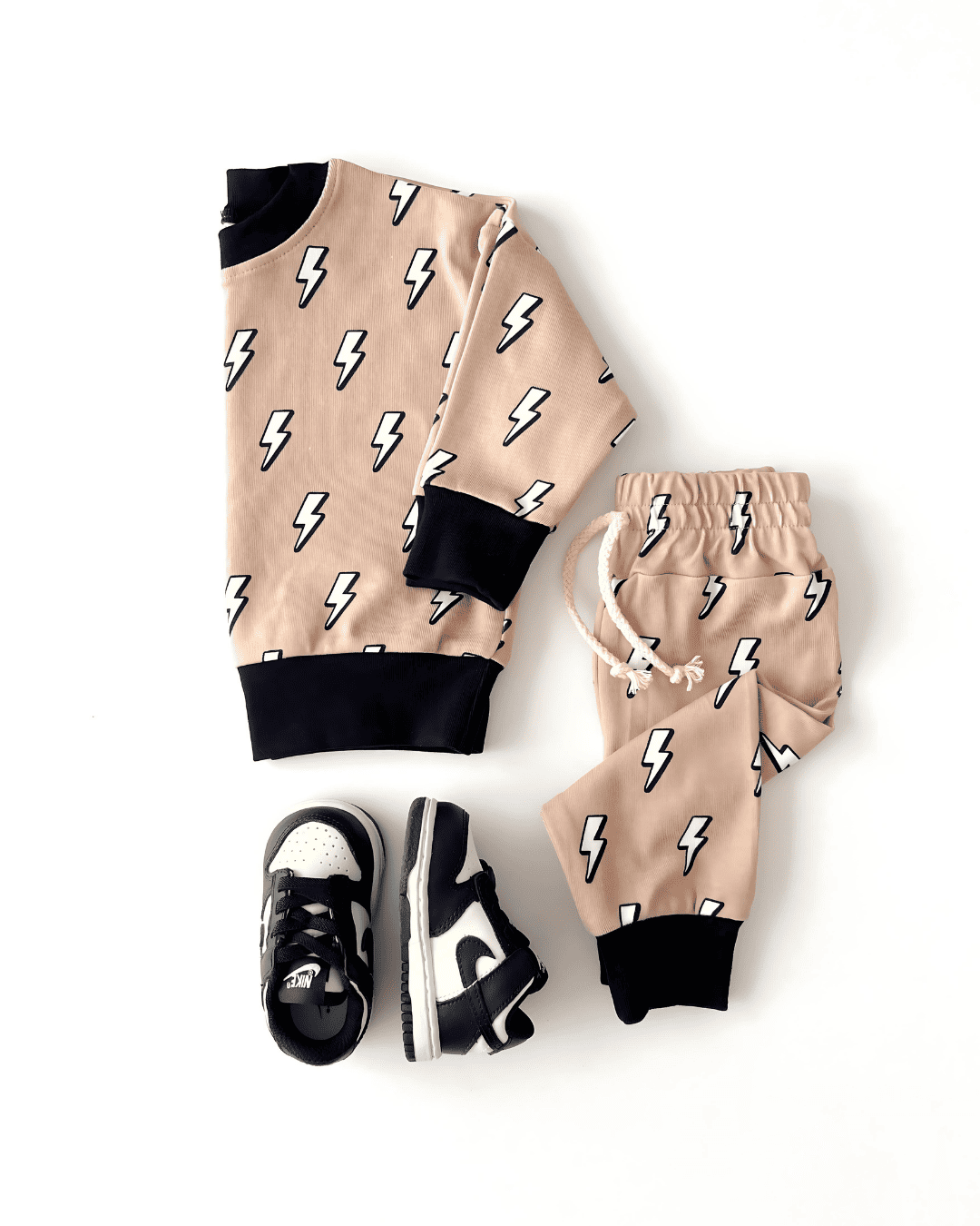 Baby Boy Lightning Bolt Jogger Set