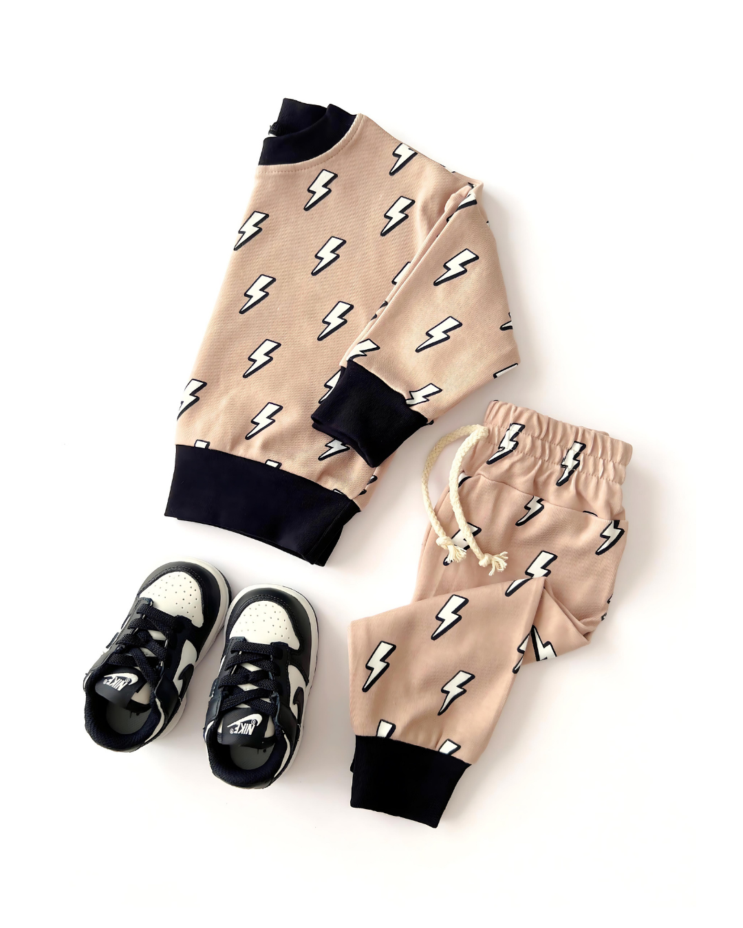 Baby Boy Lightning Bolt Jogger Set