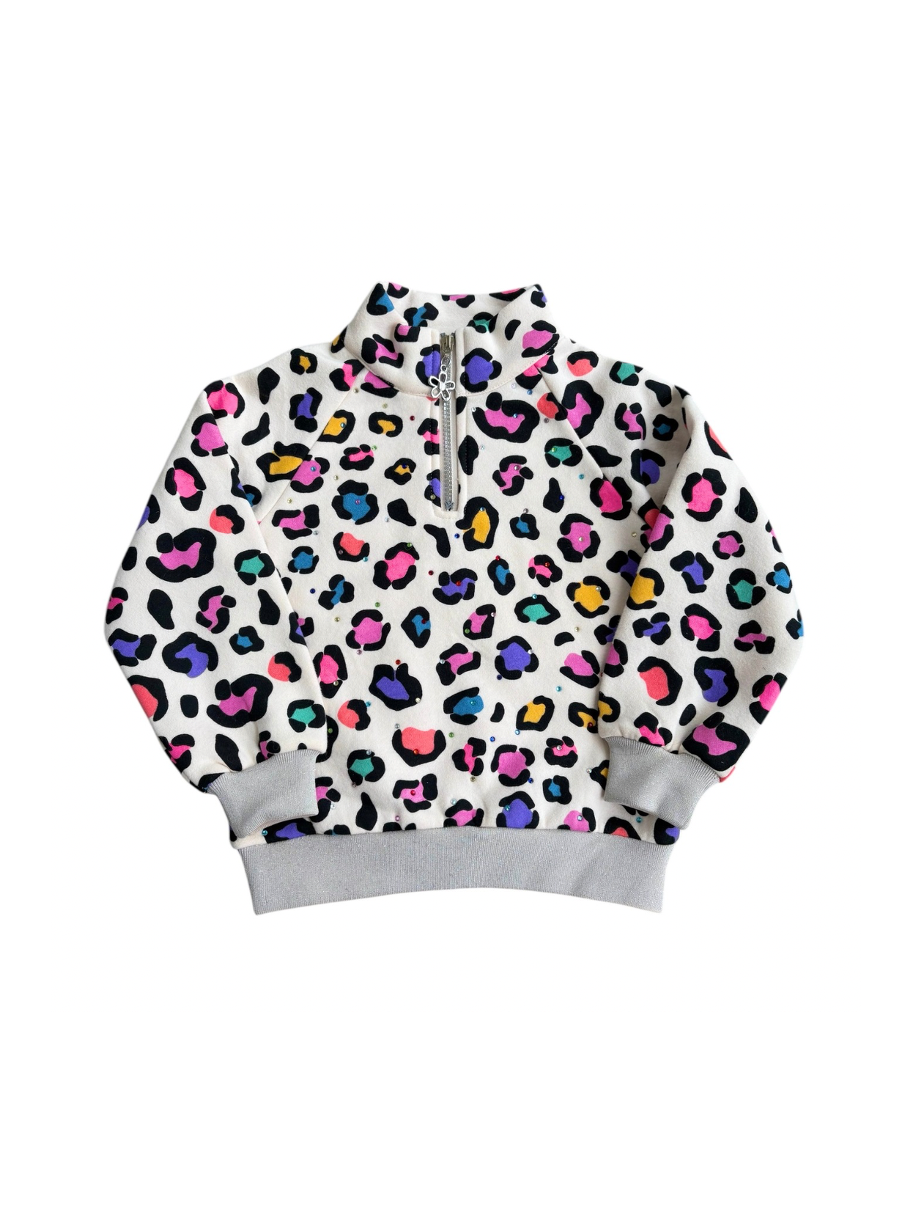 Girls Leopard Jogger Set