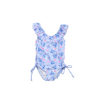 Girls Starfish Azure One Piece Swimsuit