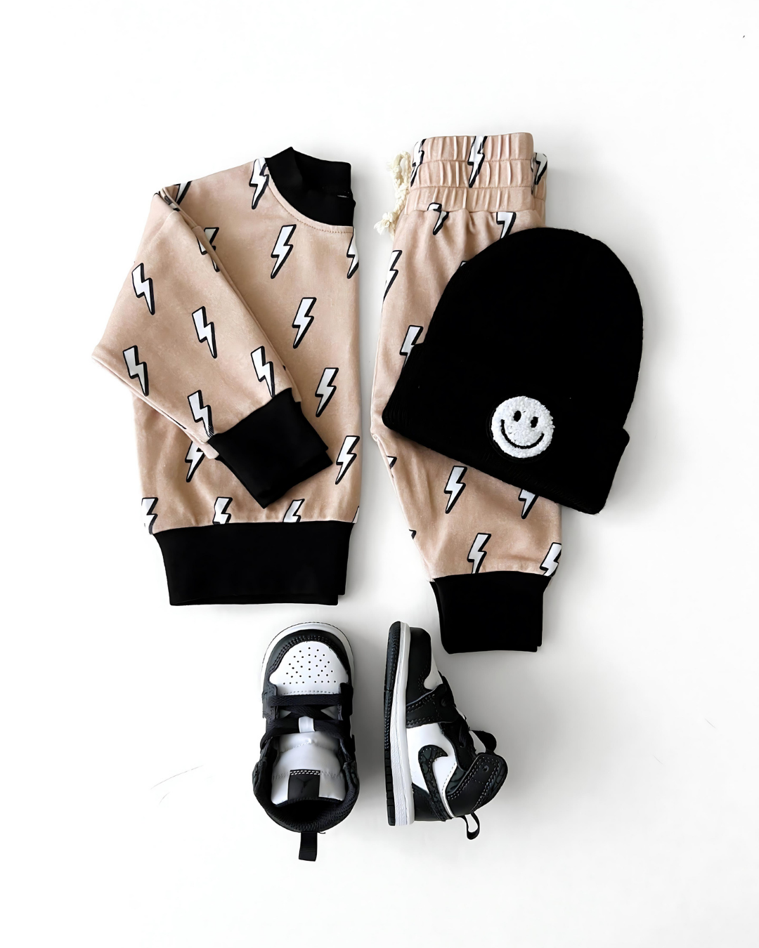 Baby Boy Lightning Bolt Jogger Set