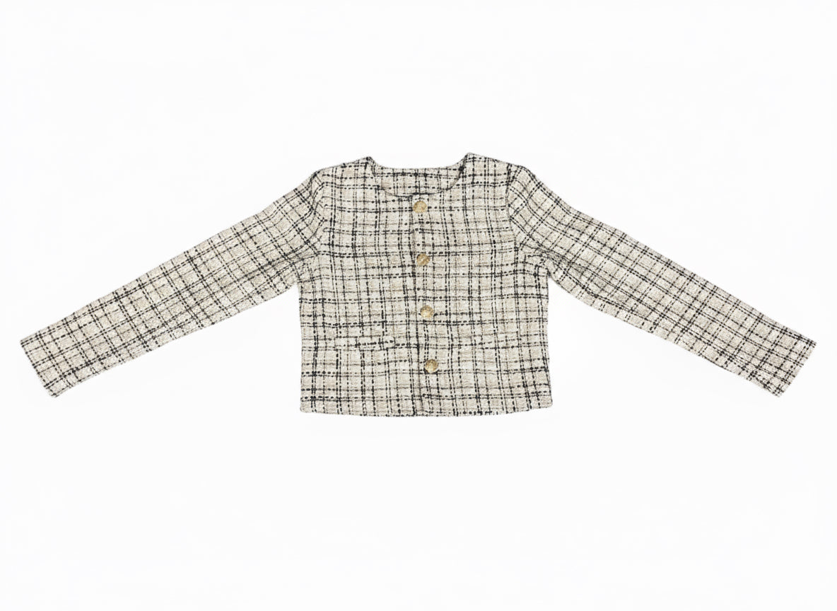 Lavender Tweed Jacket