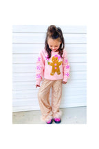 Sequin Wide Leg Feather Pants