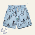 Sailboats Baby Swim Trunk