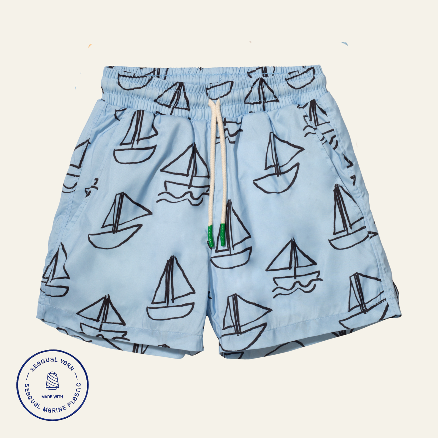 Sailboats Baby Swim Trunk