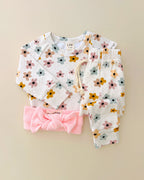 Girls Floral Lounge Set