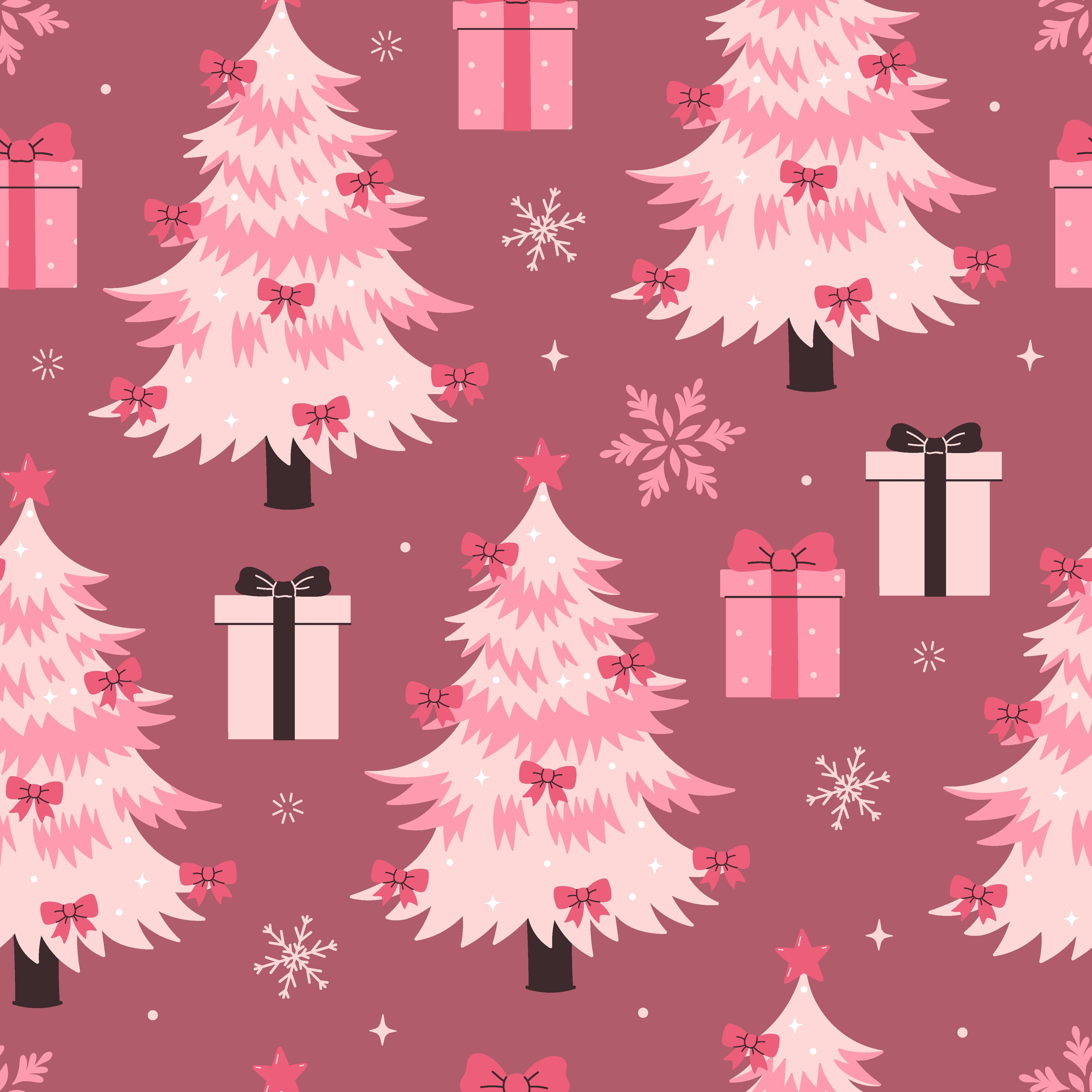 Pink Tree Zip Onesie