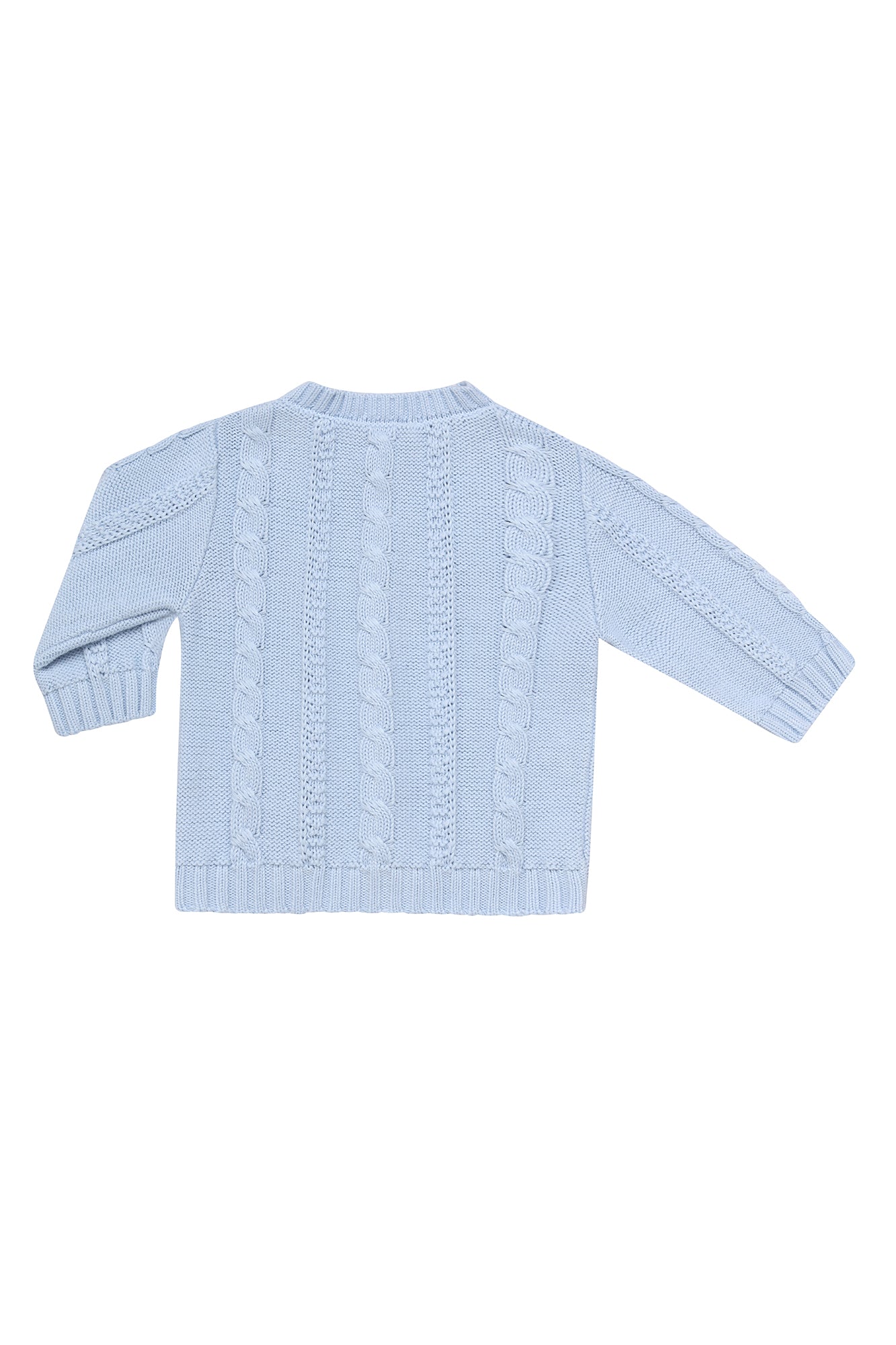Baby Girl Nella Knit Pima Cotton Cardigan