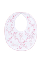 Pink Bears Trellace Pima Cotton Baby Bib