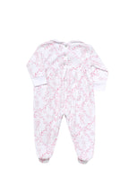 Baby Girl Pink Bears Trellace Smocked Footie