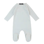 Angel Wings Footie – White