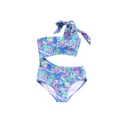 Bermuda Urchin One-Shoulder Bow Swimsuit