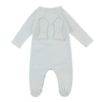 Angel Wings Footie – White