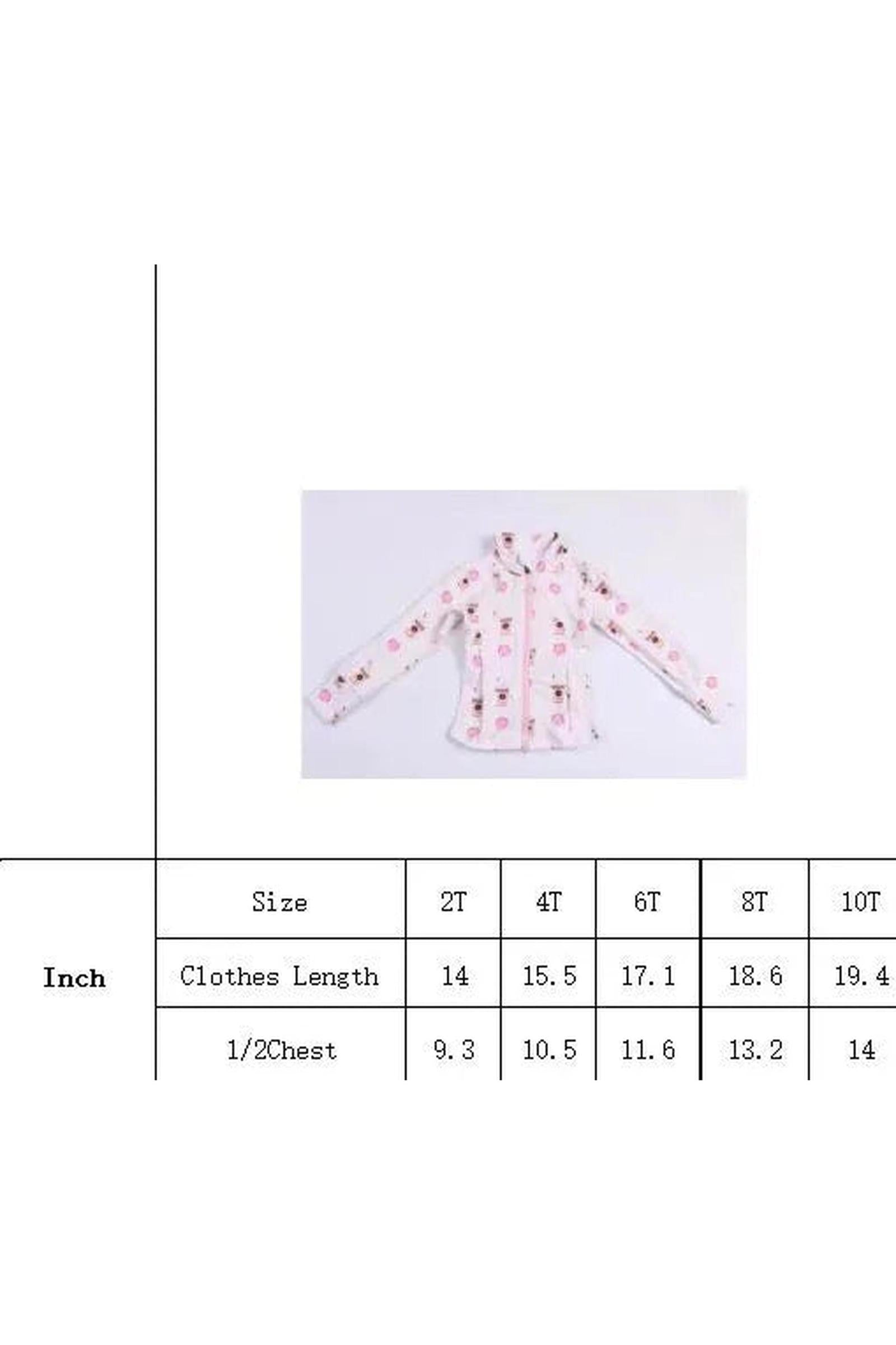 Girls Latte and Cake Pop Print Athletic Jacket