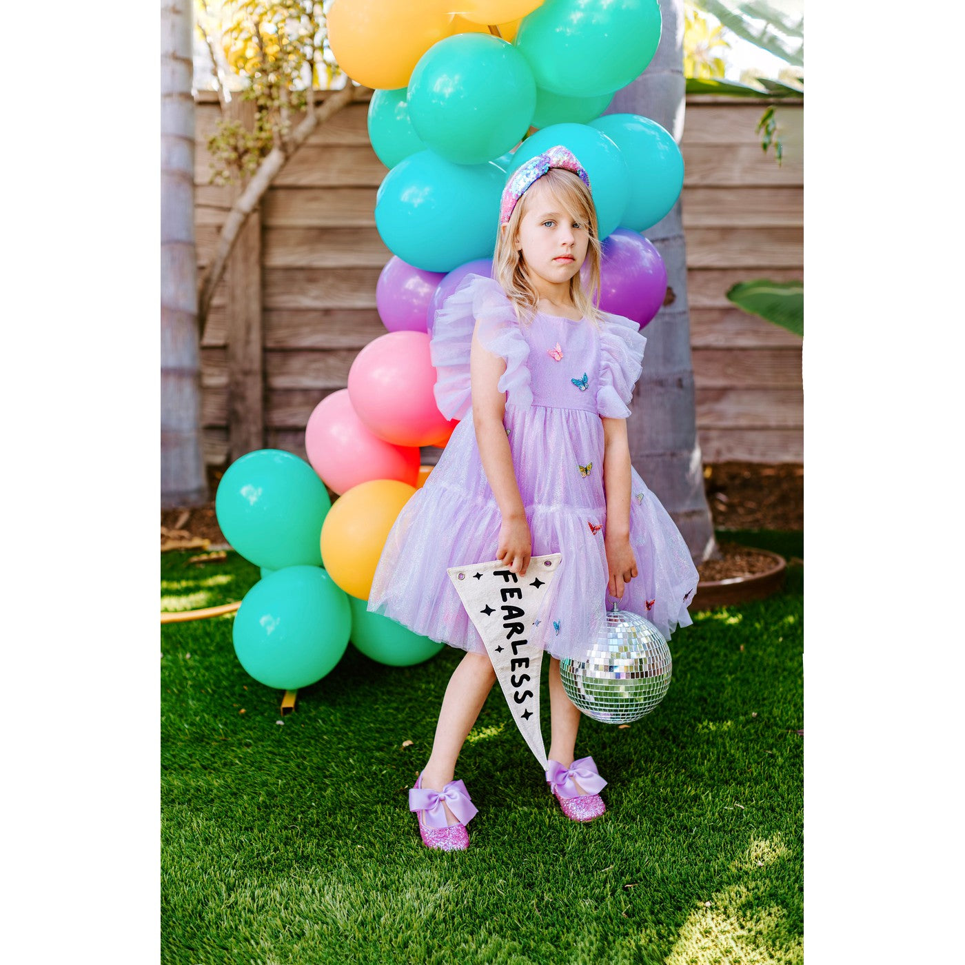 Girls Enchanted Butterfly Dress