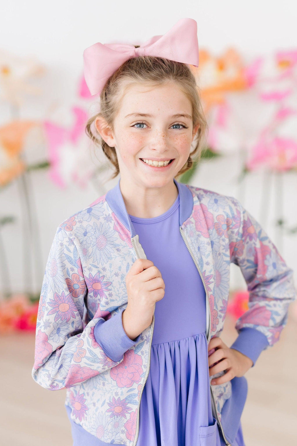 Girls Sweet Springtime Shimmer Jacket