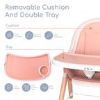 Children of Design 6 in 1 Deluxe High Chair with Cushion