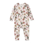 Western Christmas Baby Bamboo Romper