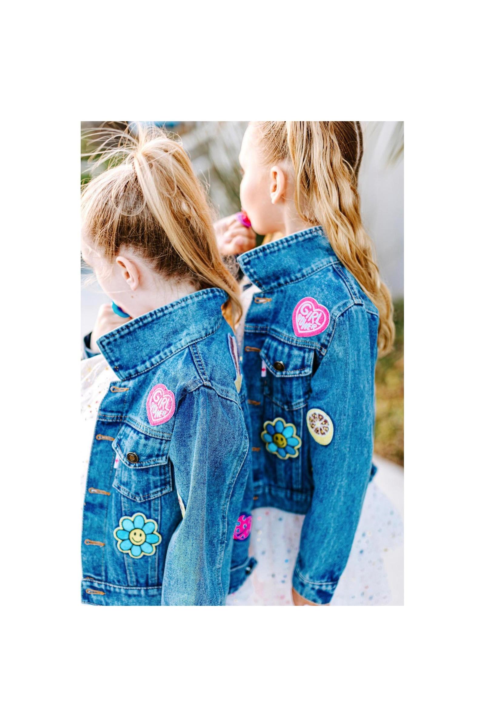 Back to Our Roots Patched Denim Jacket