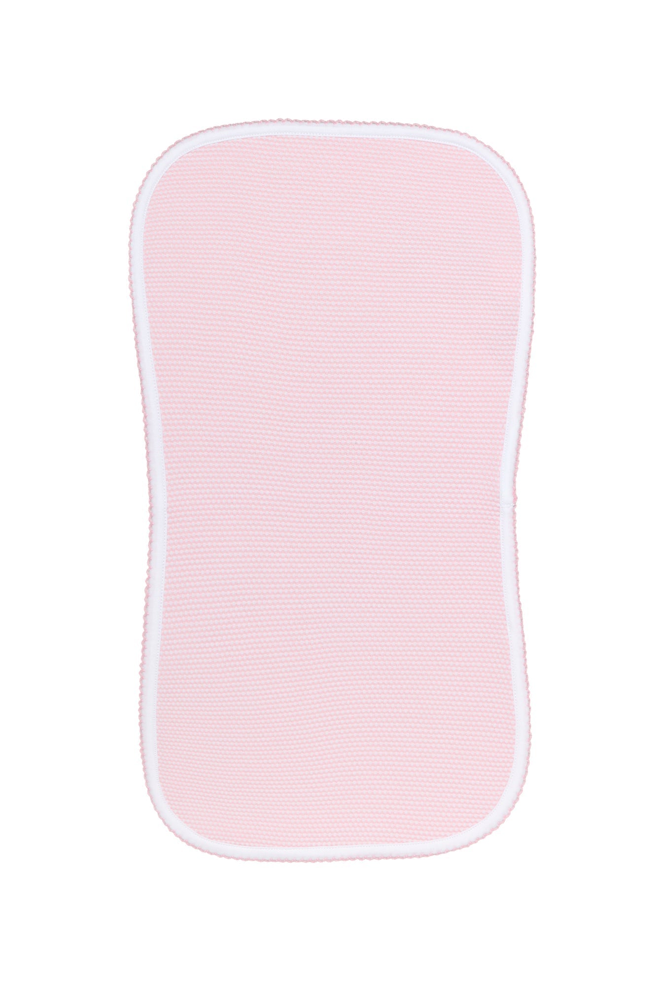 Pink Bubble Pima Cotton Burp Cloth