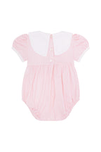 Baby Girl Pink Gingham Pima Cotton Bubble