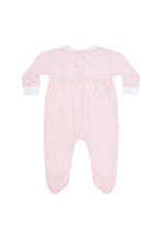 Baby Girl Pink Gingham Pima Cotton Smocked Footie