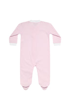Pink Gingham Pima Cotton Zipper Footie