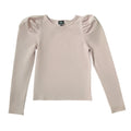 AA Blush Pink Puff Sleeve Cotton Top